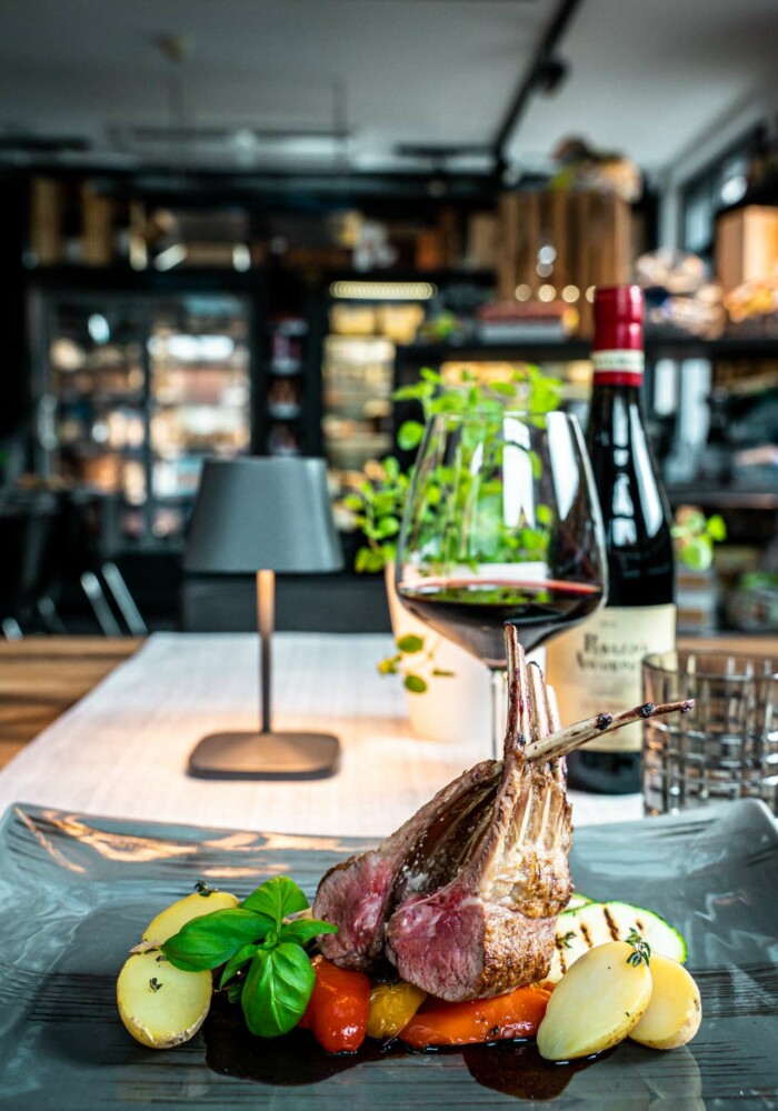 Italienische Speisen im Restaurant Nuivi in Rodgau bei Frankfurt - das beste Lamm in Frankfurt