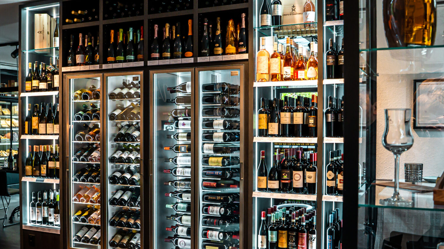 Italienische Weine - Restaurant due amici by Nuivi - Rodgau bei Frankfurt am Main